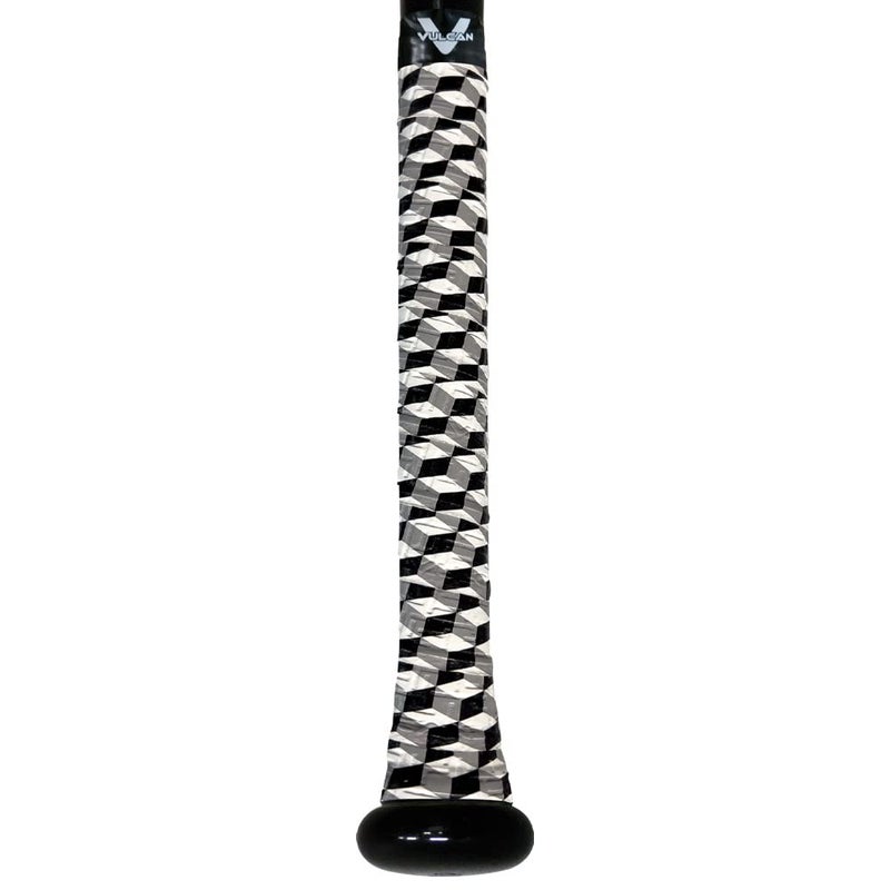 Vulcan | 0.50mm Bat Grip | Baseball/Softball | Greyscale - Image 1
